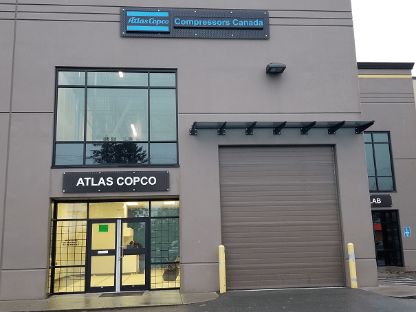 Atlas Copco commercial exterior